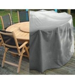 Weather Cover - Large Round Table - Chairs