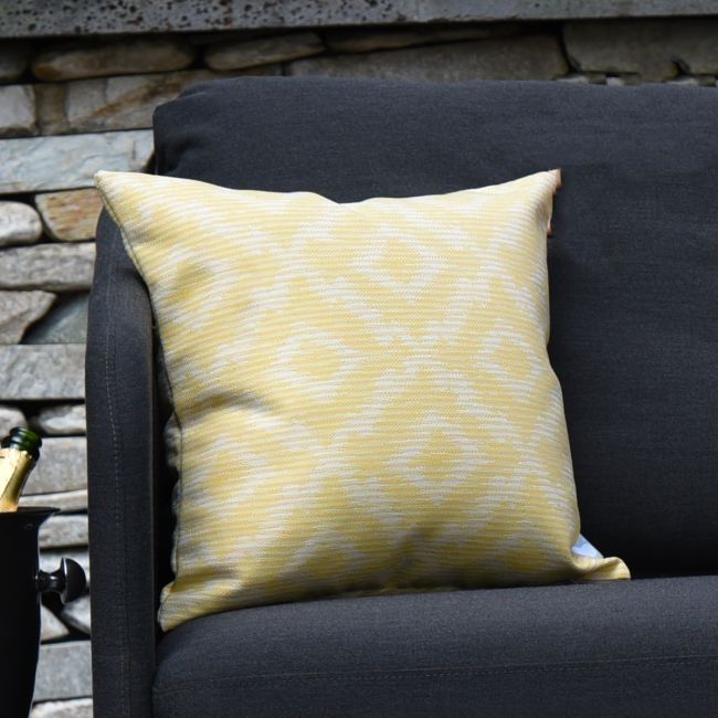 Scatter Cushions x 2  Santorini Yellow