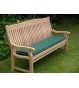 Outdoor cushion for 120cm bench - forest green