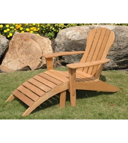 Adirondack Chair & Footstool