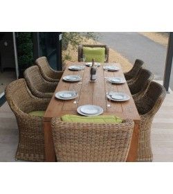 Willow 8 Chair Dining Set