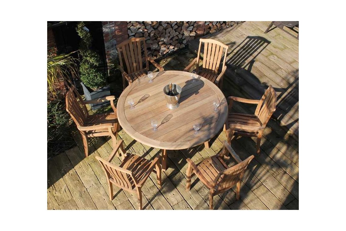Westminster FSC Certified 6 Chair Dining Set