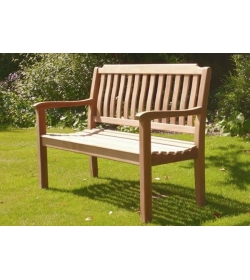 Sandhurst teak bench - 150cm